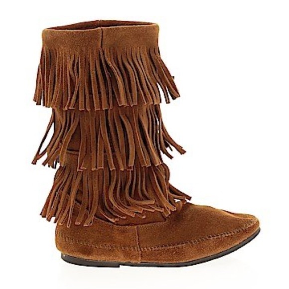 Fringe Boots - Picture 1 of 2